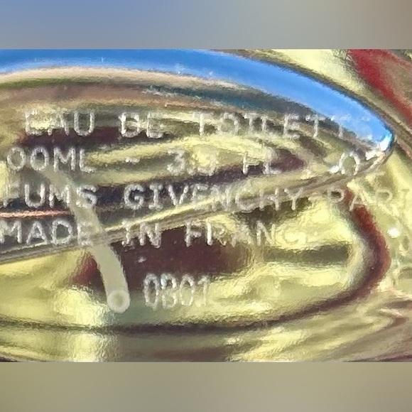 New Givenchy Pour Homme Red and White Fragrance /3.3 oz - Picture 7 of 7